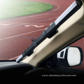 Retractable portable nylon front sunshade automatic